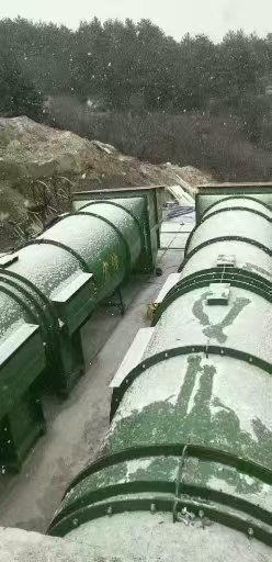 礦用風機施工現(xiàn)場